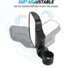 Nilight UTV Side Mirrors Aluminum X3 Rear View Mirror Compatible with 2016 2017 2018 2019 2020 2021 2022 2023 Can Am Maverick X3 Turbo/DS MR RS Turbo R Max 1000(Side Mirror：1.6-2 inch Round Roll Cage)