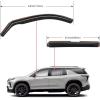 Nilight Window Visor Compatible with Chevy Silverado 1500/Avalanche 2007 2008 2009 2010 2011 2012 2013 GMC Sierra 1500/Silverado/Sierra 2500-3500HD Crew Cab Yukon XL in Channel Rain Guards(Chevy Traverse 2018-2024)