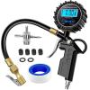 Nilight – 50057A Digital Tire Inflator Deflator with Pressure Gauge 250 PSI Air Chuck and Compressor Accessories with Rubber Hose and Quick Connect Coupler for 0.1 Display Resolution(Tire Pressure Gauge Style 1)