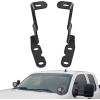 Nilight 2PCS Lower Windshield Hinge Mounting Brackets A-Pillar Brackets for Offroad LED Fog Light Pods for 2021 2022 2023 2024 Ford Bronco(For Chevy/GMC 2007-2013)