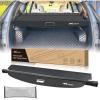 Nilight Cargo Cover Fit for Hyundai Tucson 2021 2022 2023 2024 2025, Retractable Privacy Security Shield Shade Rear Trunk Cover, with Trunk Storage Net
