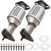 Nilight Catalytic Converter for 2005-2011 Frontier/2005-2012 Pathfinder/2005-2015 Xterra/2012-2017 NV1500 (Rear Passenger and Driver Side)(Front Passenger and Driver Side)