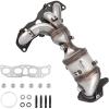 Nilight Catalytic Converter for Nissan Altima 2.5L L4 2007 2008 2009 2010 2011 2012 2013 2014 2015 2016,Custom Fit Cat (EPA Standard)(Front)