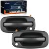 Nilight Exterior Front Left Right Car Door Handle with Keyhole Fit for 1999 00 01 02 03 04 05 06 07 Cadillac Escalade Chevy Avalanche Silverado Tahoe GMC Sierra Yukon Denali Replaces#15034985,15034986(1999-2007 Chevy Silverado GMC Sierra Cadillac Suburban)