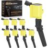 Nilight Ignition Coil Packs Set of 4 Fit UF651 for Hyundai KIA 2011 2012 2013 2014 2015 2016 17 18 19 2020 Tucson Elantra Soul FORTE 1.8 2.0L OE# 5C1861 C1804 1788511 273002E000 (2-pin) Ignition Coils(Fit Ford 1998-2008)