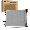 Nilight Radiator for Chrysler Town& Country 2005 2006 2007, Chrysler Voyager 2005 2006 2007, Dodge Grand Caravan 2005 2006 2007,Performance Aluminum Replacement OEM.(Dodge Charger Challenger 2009-2020)