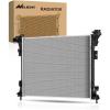 Nilight Radiator for Chrysler Town& Country 2005 2006 2007, Chrysler Voyager 2005 2006 2007, Dodge Grand Caravan 2005 2006 2007,Performance Aluminum Replacement OEM.(Dodge Grand Caravan 2008-2020)