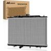 Nilight Radiator for Nissan Altima 2007 2008 2009 2010 2011 2012 2013 2014 2015 2016 2017 2018,Maxima 2.5L 3.5L V6 FWD 2016 2017 2018 2019 Performance Aluminum Replacement OEM(Nissan Rogue 2008-2013)