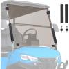 Nilight Rear Window Scratch-Resistant Clear Polycarbonate UTV Windshield Compatible With 2013-2025 Polaris Ranger XP 1000 900 Full Size 570 Diesel Crew PRO XD 4000G 2000G AWD(Tinted-Club Car Precedent 2004-Up)