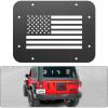 Nilight Spare Tire Carrier Delete Filler Plate Tailgate Vent-Plate Cover Exterior Accessories for 2007-2017 Wrangler JK & Unlimited