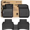 Nilight TPE Floor Mats for 2021 2022 2023 2024 2025 Chevy Chevrolet Tahoe GMC Yukon Cadillac Escalade Bench Seating, All Weather Custom Fit Heavy Duty Floor Liners(2021-2025 Buick Envision)