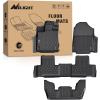 Nilight TPE Floor Mats for Acura MDX 2022 2023 2024 2025 All Weather Custom Fit Heavy Duty Floor Liners(2022-2025 Acura MDX)