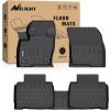 Nilight TPE Floor Mats for Ford Edge 2015 2016 2017 2018 2019 2020 2021 2022 2023 2024 2025 All Weather Custom Fit Heavy Duty Floor Liners