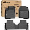 Nilight TPE Floor Mats for Honda CRV CR-V 2023 2024(Fuel and Hybrid Model),All Weather Custom Fit Heavy Duty Floor Liners(2023-2025 CRV Floor Mat)