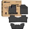 Nilight TPE Floor Mats for Honda Pilot 7 Passenger 2016 2017 2018 2019 2020 2021 2022,All Weather Custom Fit Heavy Duty Floor Liners(2016-2022 Pilot)