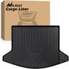 Nilight TPE Floor Mats for Mazda CX5 (CX-5) 2017 2018 2019 2020 2021 2022 2023 2024 2025 All Weather Custom Fit Heavy Duty Floor Liners(2017-2025 CX5 Cargo Mat)