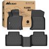 Nilight TPE Floor Mats for Toyota Camry Standard Models(FWD) 2018 2019 2020 2021 2022 2023 2024 (Not Fit for Hybrid or AWD),All Weather Custom Fit Heavy Duty Floor Liners(2020-2024 Camry AWD)