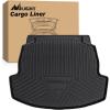 Nilight TPE Floor Mats for Toyota Corolla (Including Hybrid) 2020 2021 2022 2023 2024 2025 All Weather Custom Fit Heavy Duty Floor Liners(2020-2025 Corolla Cargo Mat)