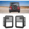 Nilight Tail Light Guards,Black Rear Light Covers Protector for 2007-2017 Wrangler JK Unlimited – Pair