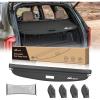 Nilight Trunk Cargo Cover for Honda HRV 2023 2024, Retractable Security Shade Rear Cargo Cover, with Trunk Storage Net