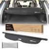 Nilight Trunk Cargo Cover for Honda Passport 2019 2020 2021 2022 2023 2024 2025, Retractable Security Shade Rear Cargo Cover, with Trunk Storage Net