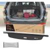Nilight Trunk Cargo Cover for Nissan Rogue 2014 2015 2016 2017 2018 2019 2020, Retractable Security Shade Rear Cargo Cover, with Trunk Storage Net(2021-2025 Jeep Grand Cherokee L)