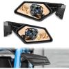 Nilight UTV Side Mirrors Aluminum X3 Rear View Mirror Compatible with 2016 2017 2018 2019 2020 2021 2022 2023 Can Am Maverick X3 Turbo/DS MR RS Turbo R Max 1000(Side Mirror：2016-2023 Maverick X3-Aluminum)
