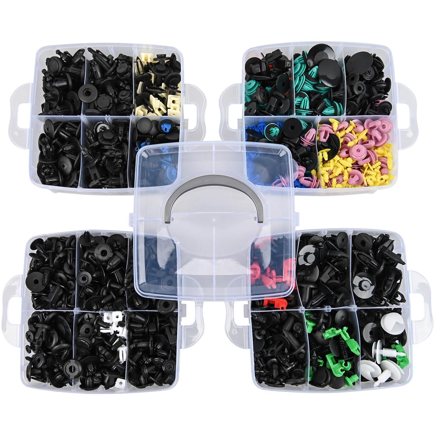 imageNilight 181PCS Car Bumper Retainer Clips with Fastener Remover for Lexus Toyota 4Runner Tacoma RAV4 Scion 7549535010 7539735010 9018906065 9018906013 9018906028 90467072012 Years Warranty1295Pcs