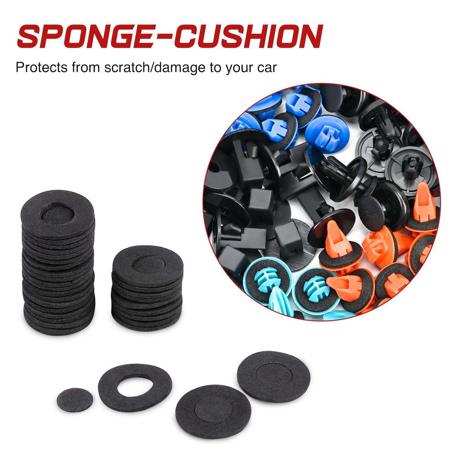 imageNilight 181PCS Car Bumper Retainer Clips with Fastener Remover for Lexus Toyota 4Runner Tacoma RAV4 Scion 7549535010 7539735010 9018906065 9018906013 9018906028 90467072012 Years Warranty180Pcs1tool