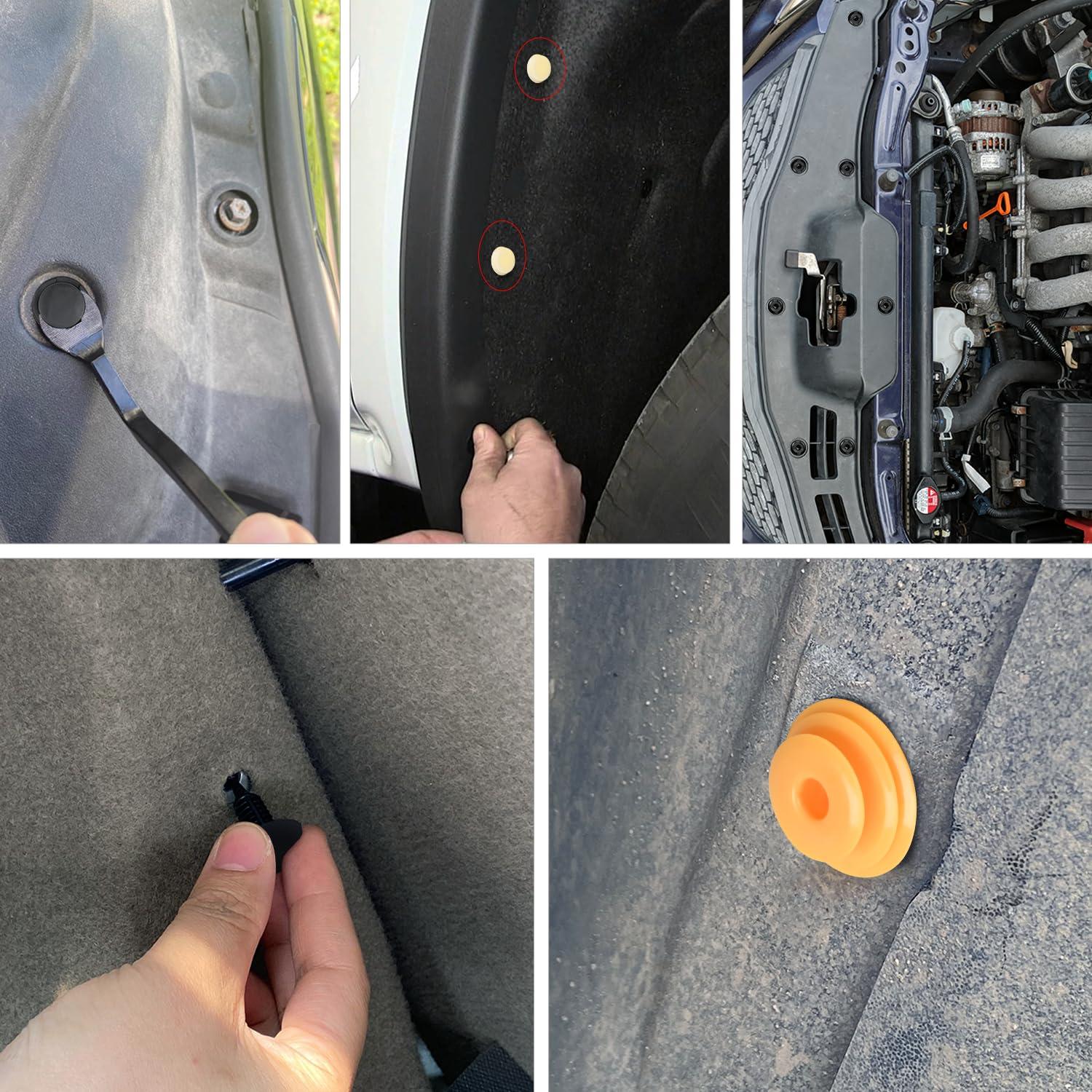 imageNilight 181PCS Car Bumper Retainer Clips with Fastener Remover for Lexus Toyota 4Runner Tacoma RAV4 Scion 7549535010 7539735010 9018906065 9018906013 9018906028 90467072012 Years Warranty1390Pcs