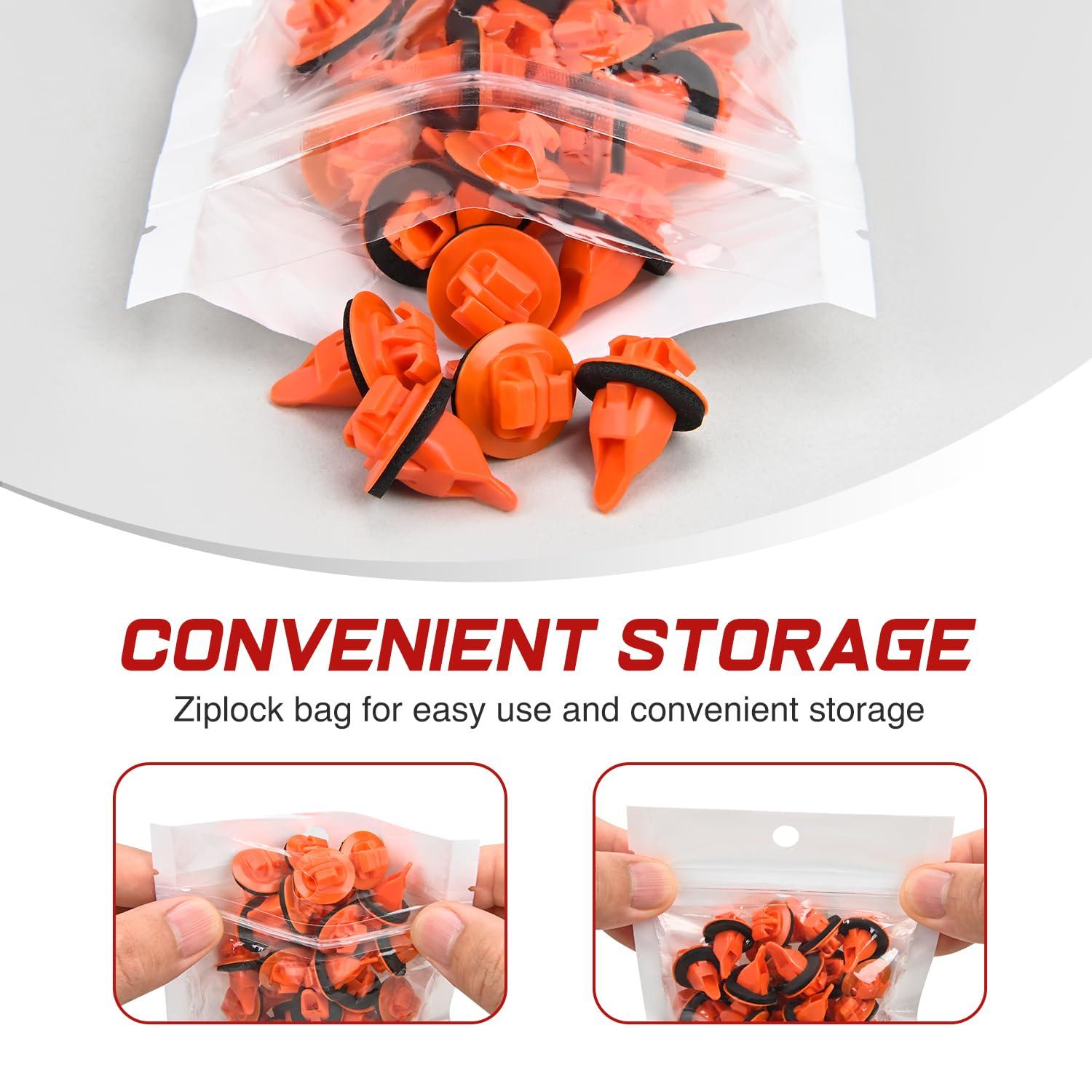 imageNilight 181PCS Car Bumper Retainer Clips with Fastener Remover for Lexus Toyota 4Runner Tacoma RAV4 Scion 7549535010 7539735010 9018906065 9018906013 9018906028 90467072012 Years Warranty180Pcs1tool