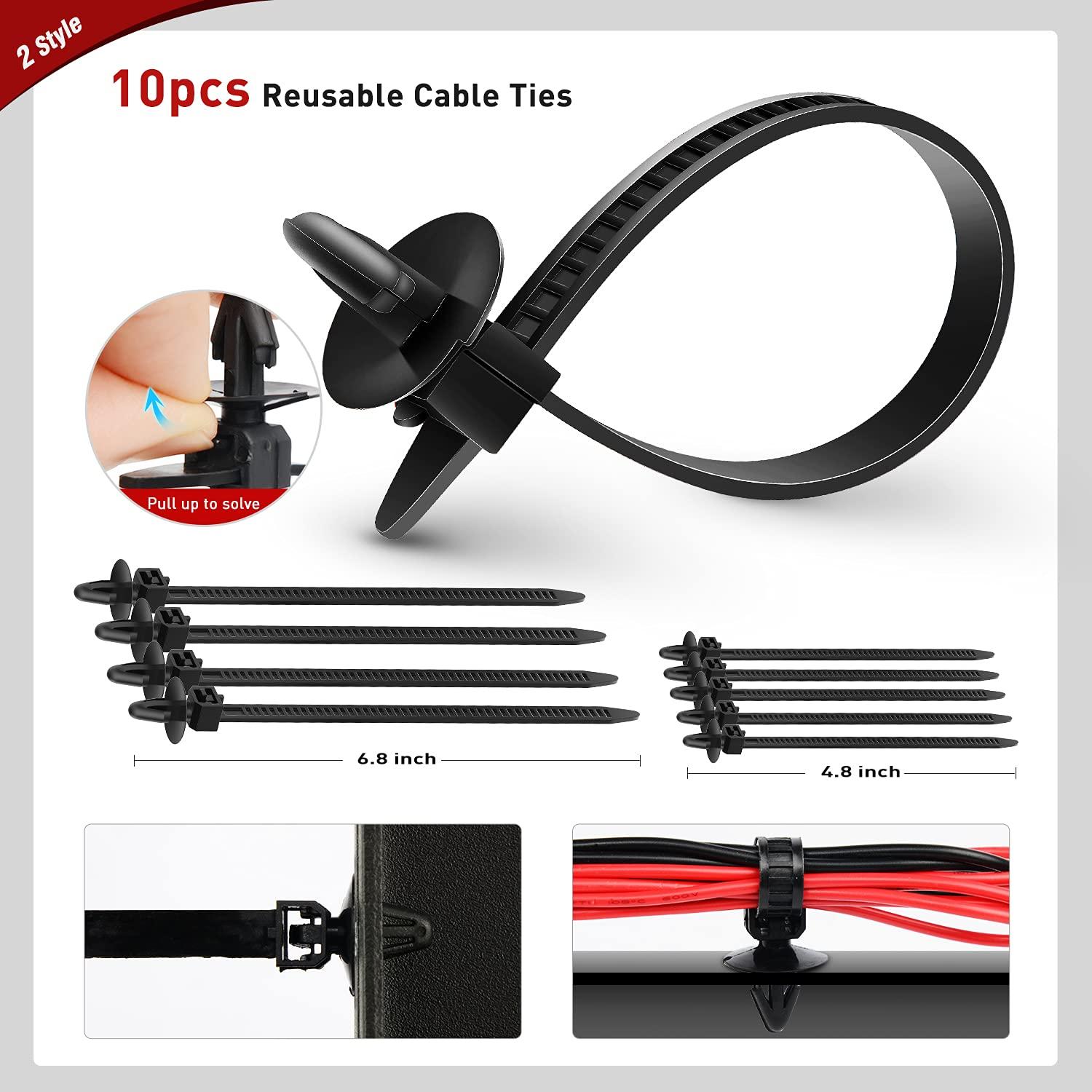 imageNilight 181PCS Car Bumper Retainer Clips with Fastener Remover for Lexus Toyota 4Runner Tacoma RAV4 Scion 7549535010 7539735010 9018906065 9018906013 9018906028 90467072012 Years Warranty680Pcs Clips Remover