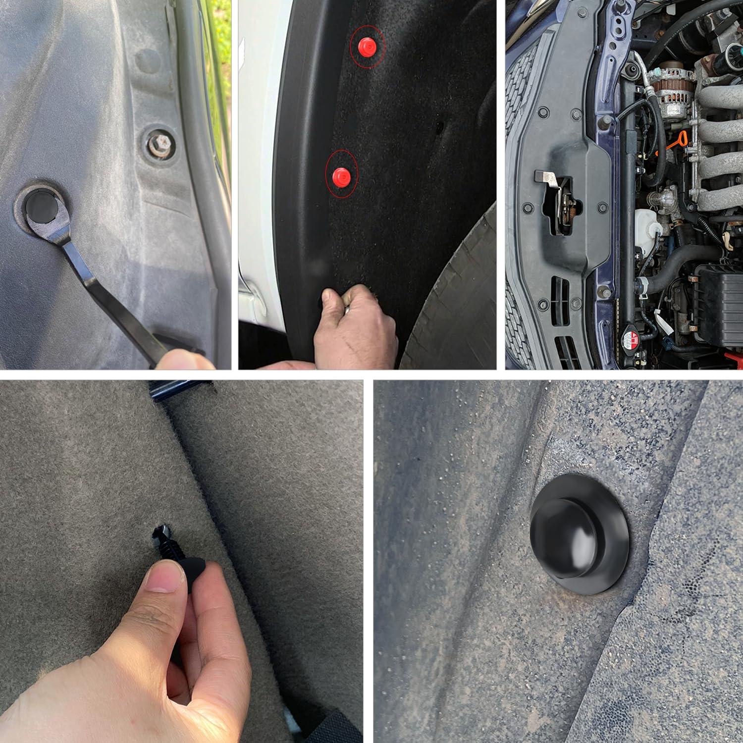 imageNilight 181PCS Car Bumper Retainer Clips with Fastener Remover for Lexus Toyota 4Runner Tacoma RAV4 Scion 7549535010 7539735010 9018906065 9018906013 9018906028 90467072012 Years Warranty1125Pcs