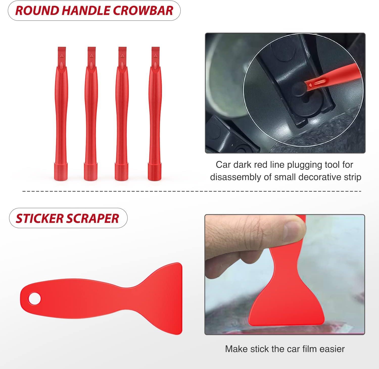 imageNilight 240PCS Bumper Retainer Clips Car Plastic Rivets Fasteners Remover Push Retainer Kit Door Trim Panel Clips for Toyota GM Ford Honda Acura Chrysler2 Years Warranty102 Clips Tools Blue