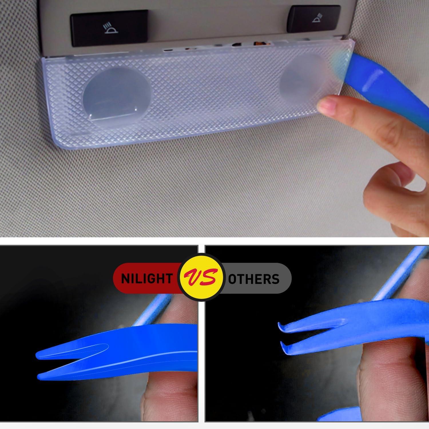 imageNilight 860Pcs Car Push Retainer Clips ampamp Auto Fasteners Assortment 26 Most Popular Sizes Nylon Bumper Fender Rivets with 10 Cable Ties and Fasteners Remover for Toyota GM Ford Honda Chevy