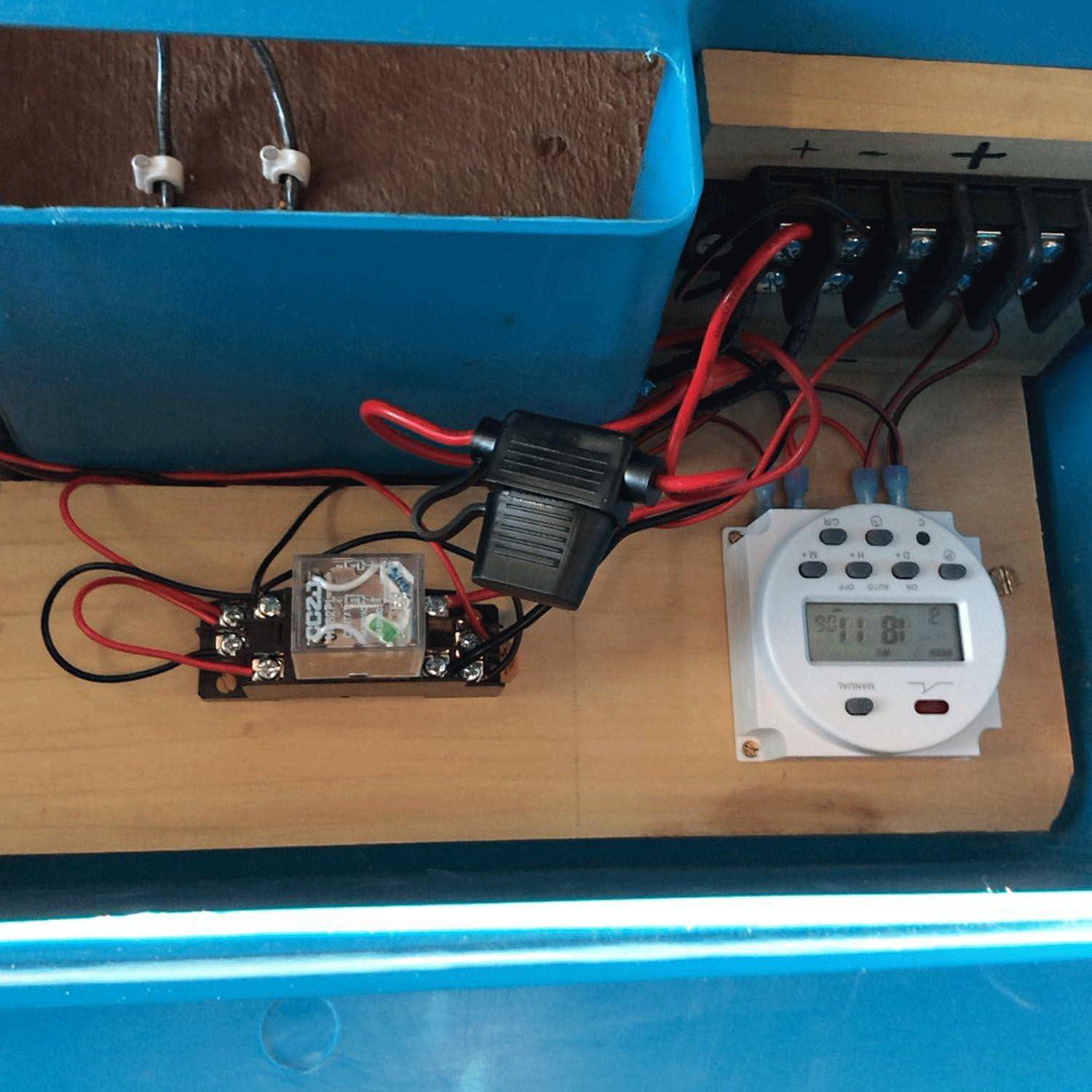 imageNilight GA0004 5Pack 12AWG Inline Wiring Harness 12 Gauge ATCATO Automotive Holder with 30A Fuse Blade Standard Plug Socket5 Pack 2 Years Warranty5Pcs 12AWG Fuse Holder