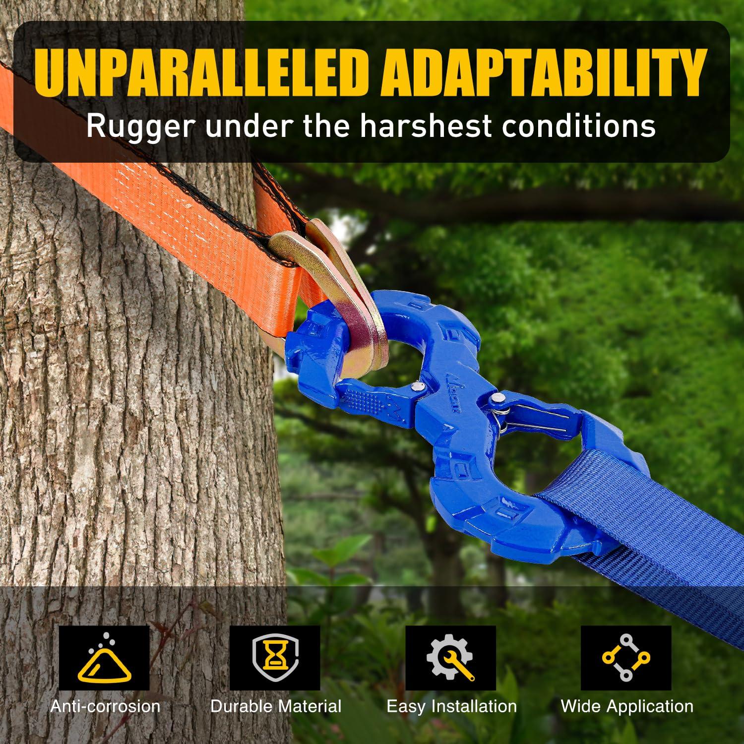 imageNilight Safety Chain Connector Link 12In Tow Hitch Hammerlock Coupling Link 2 Pcs Forged Steel Tow Chain Connector for Chain LinkRecovery Rope LinkShackle 12000 lbs Load Limit GreyBlue