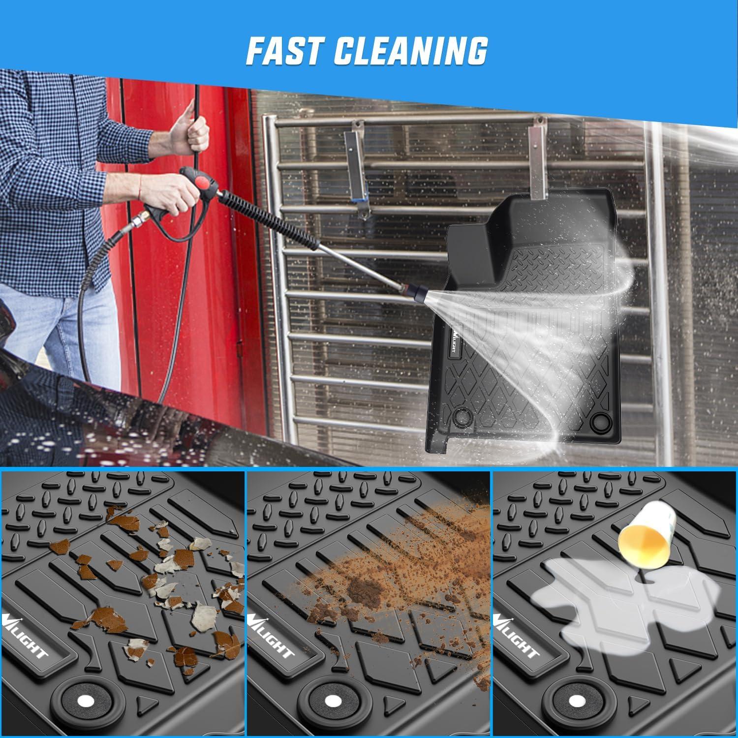 imageNilight TPE Floor Mats for Tesla Model Y 5Seat 2021 2022 2023 2024 2025 All Weather Custom Fit Heavy Duty Floor Liners20222024 Model X 7 Seat