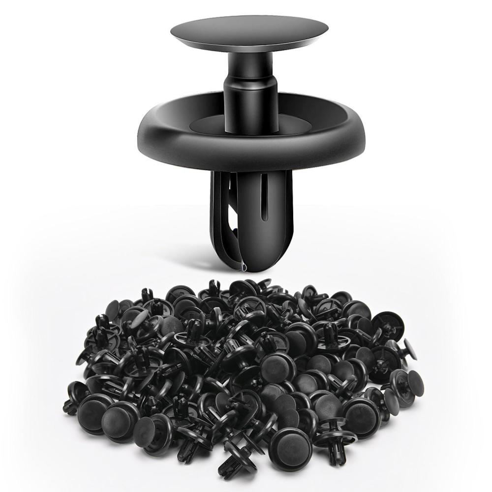 imageNilight 200PCS Car Retainer Clips 6mm 7mm 8mm 9mm 10mm Expansion Screws Replacement Kit Bumper Push Rivet Clips for GM Ford Toyota Honda Chrysler Nissan40 Clips 7mm