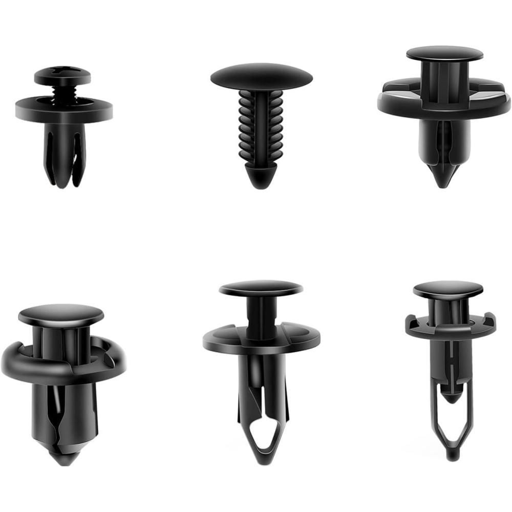 imageNilight 240PCS Bumper Retainer Clips Car Plastic Rivets Fasteners Remover Push Retainer Kit Door Trim Panel Clips for Toyota GM Ford Honda Acura Chrysler2 Years Warranty400 Clips