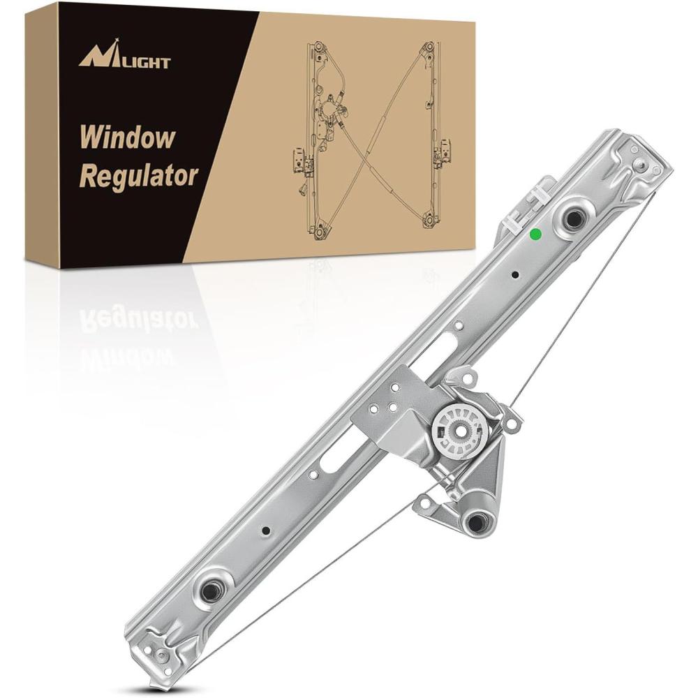 imageNilight 740481 Rear Passenger Side Window Regulator Compatible with 19992005 BMW E46 323i 328i 325i 325xi 330i 330xi SedanWagon Only OE Replacement