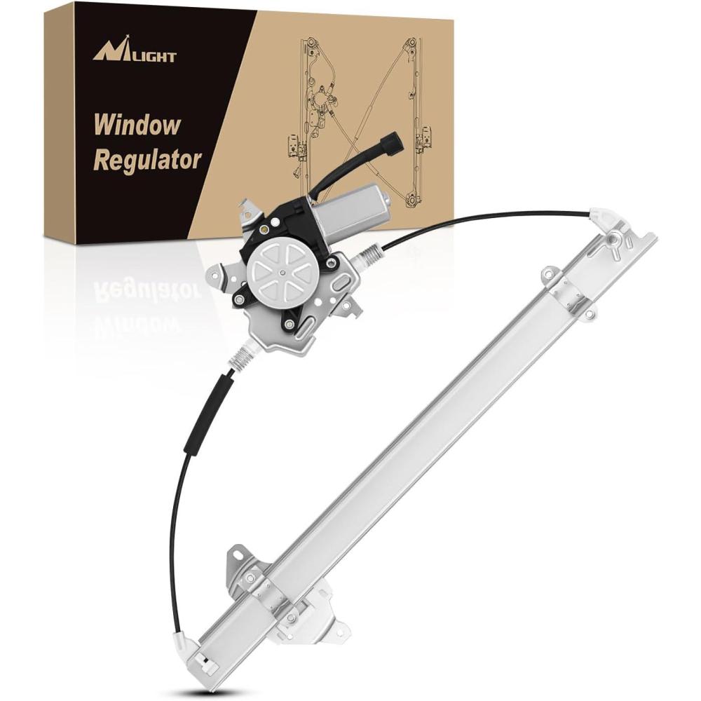imageNilight Front Passenger Window Regulator with Motor Compatible with Nissan Frontier 2005 2006 2007 2008 2009 2010 2011 2012 2013 2014 2015 Power Window Lift Motor Assembly 741349