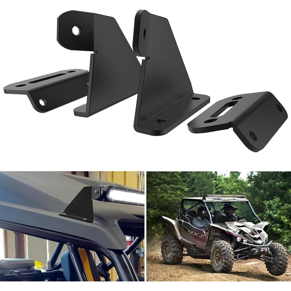 imageNilight Light Bar UTV Front Side A Pillar Hood Mounting Brackets for 5054 inch Lights Pods Compatible with Pioneer 700 1000 2014 2015 2016 2017 2018 2019 2020 2021 2022 2023 20244042 inch Yamaha YXZ 1000 1000R 20162018