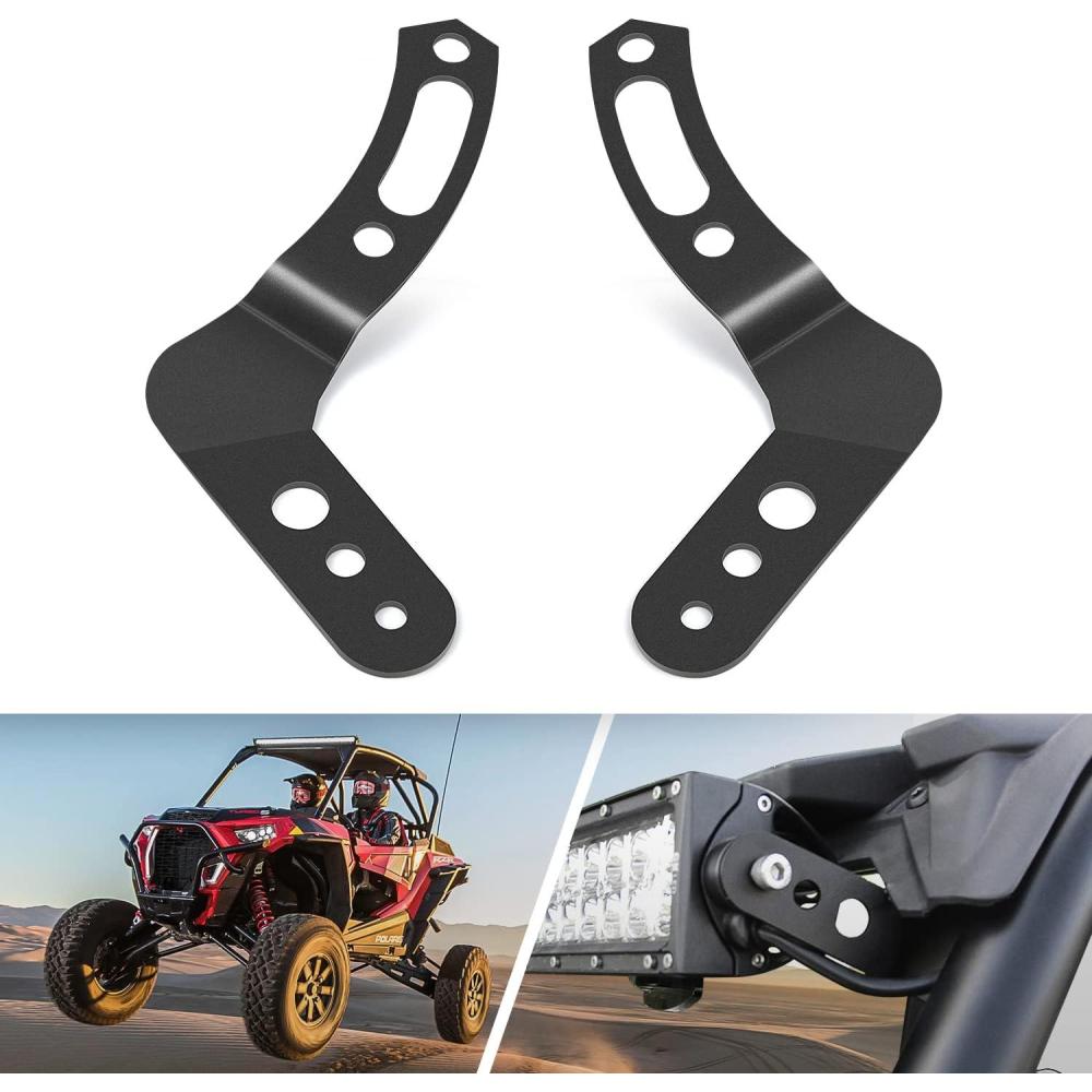 imageNilight Light Bar UTV Front Side A Pillar Hood Mounting Brackets for 5054 inch Lights Pods Compatible with Pioneer 700 1000 2014 2015 2016 2017 2018 2019 2020 2021 2022 2023 20243032 Inch POLARIS RZR 800 900 1000