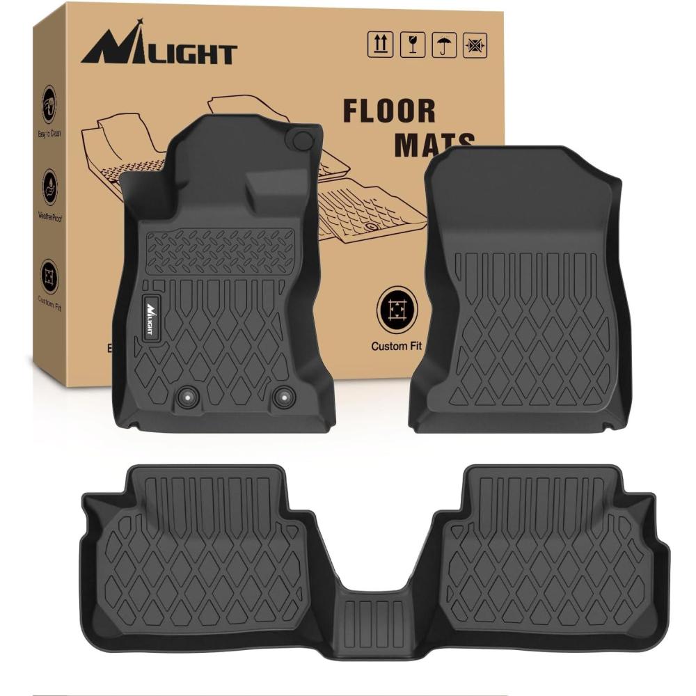 imageNilight TPE Floor Mats for Subaru Crosstrek Impreza 2024 2025All Weather Custom Fit Heavy Duty Floor Liners20222025 Subaru WRX