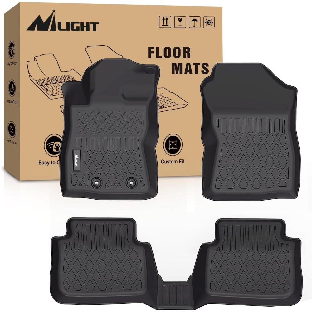 imageNilight TPE Floor Mats for Subaru Crosstrek Impreza 2024 2025All Weather Custom Fit Heavy Duty Floor Liners2024 2025 CrosstrekImpreza
