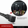 Nilight 10018W 14AWG DT Connector Wiring Harness Kit Bar 12V On Off Switch Power Relay Blade Fuse for Off Road LED Work Light-ONE Lead(14AWG Wiring Harness-2 Leads)