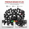 Nilight 101Pcs Engine Under Cover Push-Type Retainer for Lexus &Toyota Clips 90467-07201 Front Bumper Nut Grommet Avalon & Camry 90189-06193 Liner Screw Bolt 90159-60477 with Fastener Remover(For Subaru)