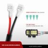 Nilight 16AWG Off-Road LED Light Bar Wiring Harness Kit 12V Relay On/Off Rocker Switch -2 Leads,2 Years Warranty(16AWG-2 Lead)