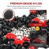 Nilight 181PCS Car Bumper Retainer Clips with Fastener Remover for Lexus Toyota 4Runner Tacoma RAV4 Scion 75495-35010 75397-35010 90189-06065 90189-06013 90189-06028 90467-07201，2 Years Warranty(941Pcs)